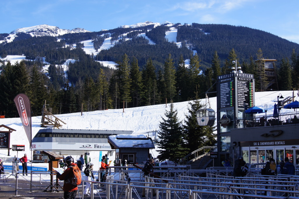 Ski Resort, Whistler, Canada