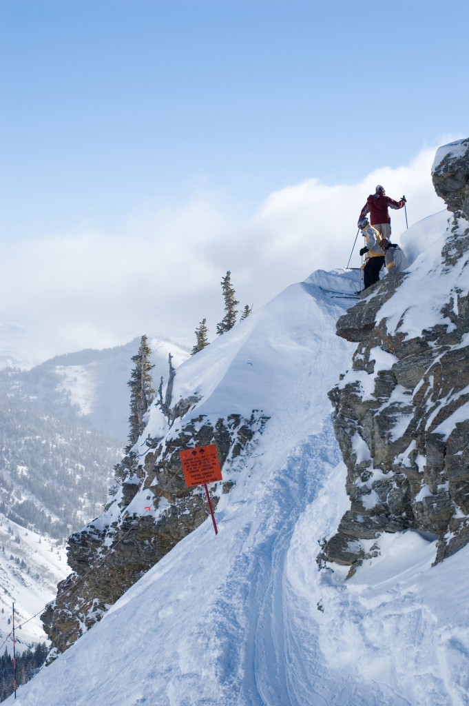 double black diamonds skiing