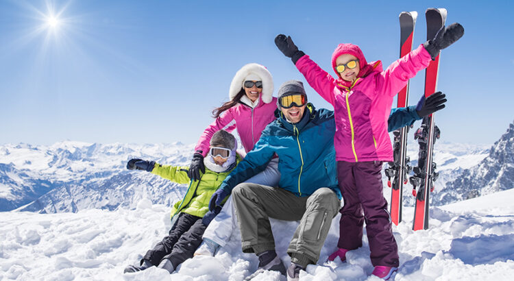 The complete family ski trip packing list when using Ship Skis