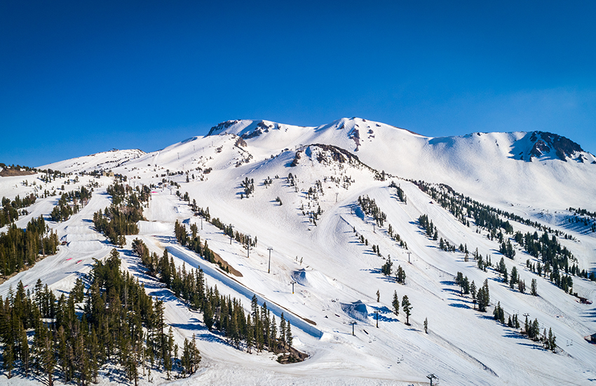 Top late ski destination in California