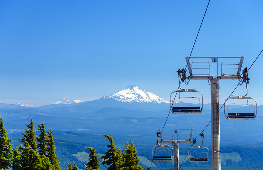 Top ski resorts with an extended season is Timberline Lodge, Oregon