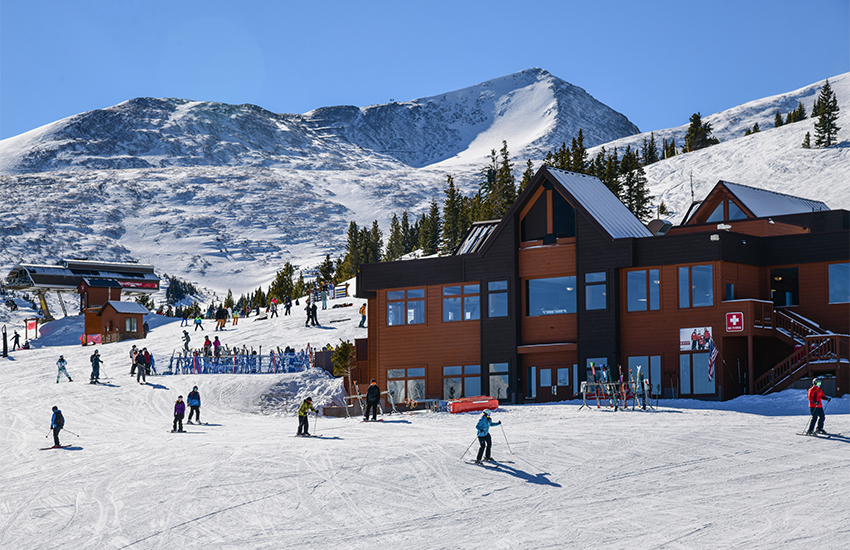 Ski-in ski-out lodging