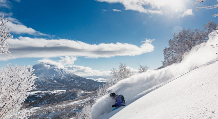 Skiing in spring