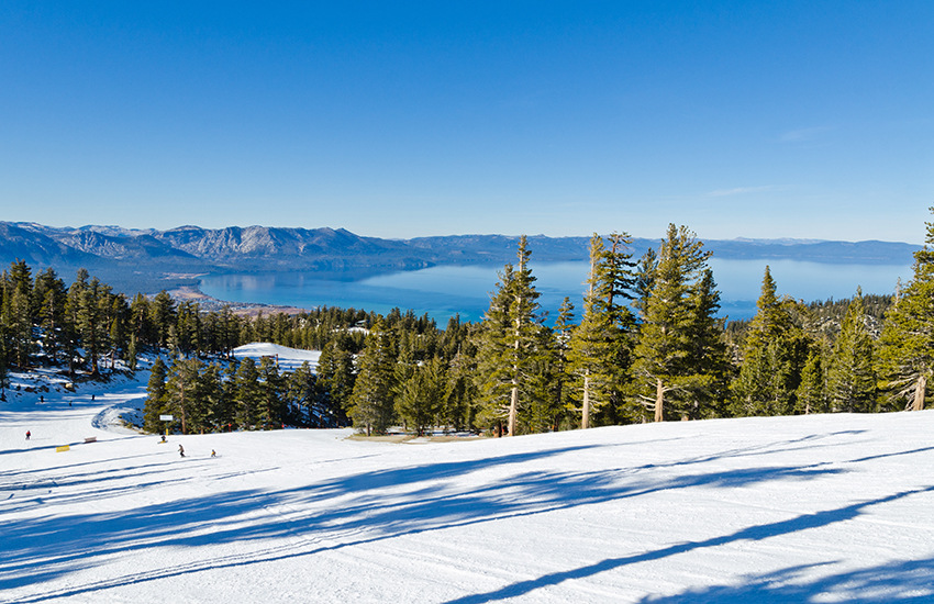Ski resorts in Lake Tahoe