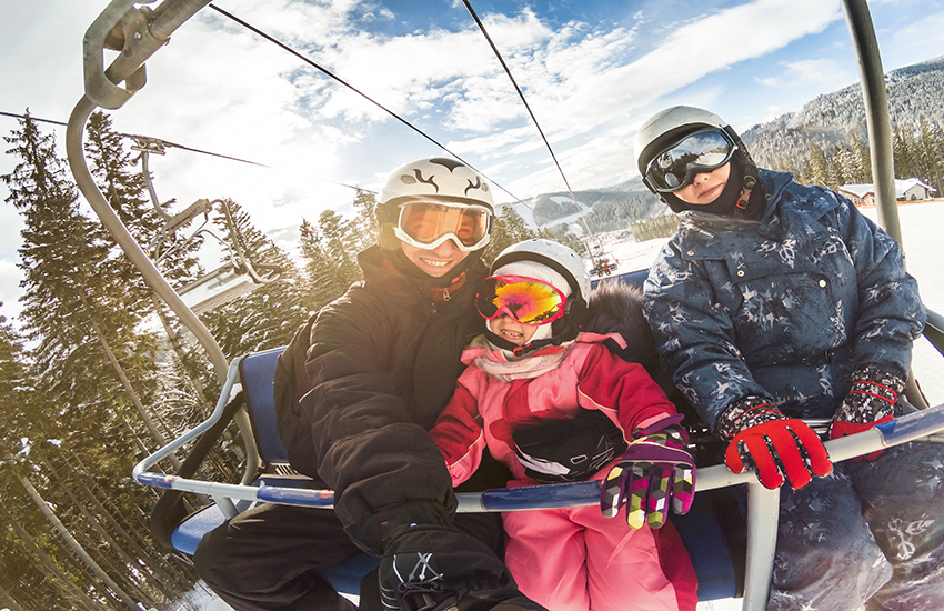 Family ski trips