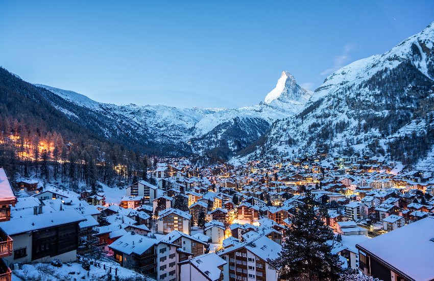 Top 10 most luxurious ski resorts in Switzerland